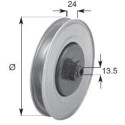 Przekładnia planetarna Ø 160 mm z przełożeniem 1/2