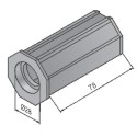 Obsadka Ø 40 78 mm z łożyskiem