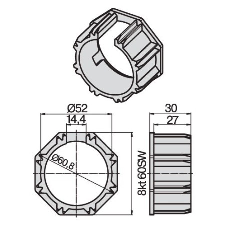 Becker Adapter S60