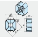 Becker Zabierak 70x2 (aluminiowy)