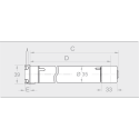 Elero RolTop/T S3/30-868 — rysunek wykonania