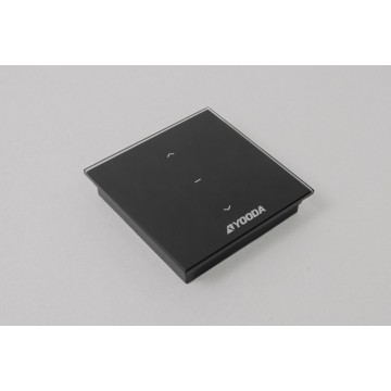 YOODA Pilot ścienny MAGNETIC TOUCH 1-kanałowy, czarny