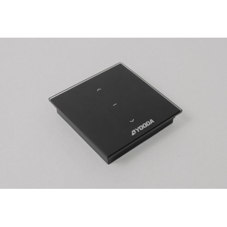 YOODA Pilot ścienny MAGNETIC TOUCH 1-kanałowy, czarny