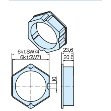 Becker Adapter - pierścień B85