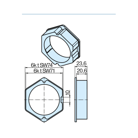 Becker Adapter - pierścień B85