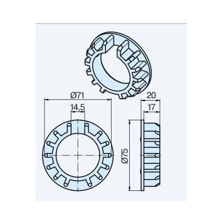 Becker Adapter - pierścień DW74N