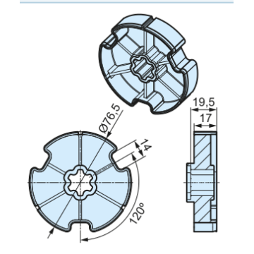 Becker Adapter - pierścień Optinut 81,8 R