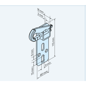 Becker uchwyt skrzynkowy P/R 3/20
