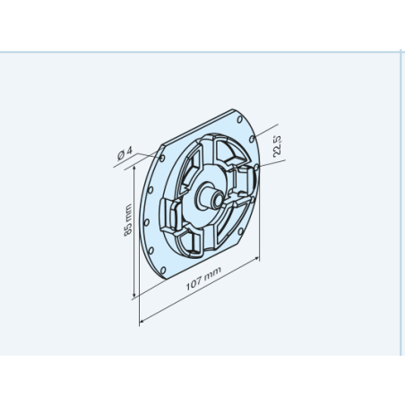 Becker uchwyt systemowy Inoutic