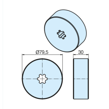 Becker zabierak 83 x 1,5 / 85 x 2,5 mm