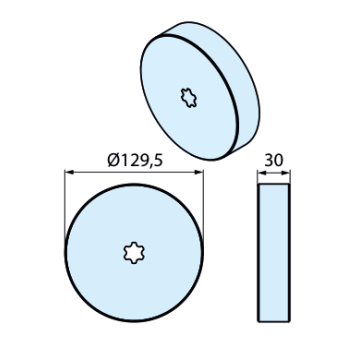 Becker zabierak 140 x 5 mm
