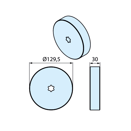 Becker zabierak 140 x 5 mm