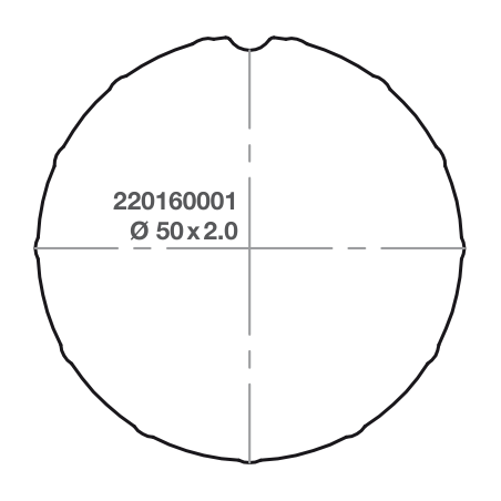 Elero adapter RevoLine S Ø 50 x 2.0