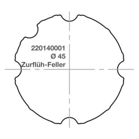 Elero adapter RevoLine S Ø 45 Zurflüh-Feller