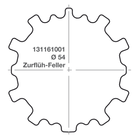 Elero adapter RevoLine M Ø 54 Zurflüh-Feller