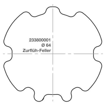 Elero adapter RevoLine M Ø 64 Zurflüh-Feller