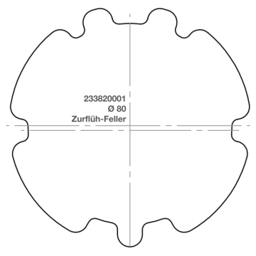 Elero adapter RevoLine M Ø 80 Zurflüh-Feller