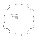 Elero adapter RevoLine L RH / L NHK Ø 67 x 1.5 MHZ