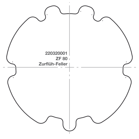 Elero adapter RevoLine L RH / L NHK ZF 80 Zurflüh-Feller