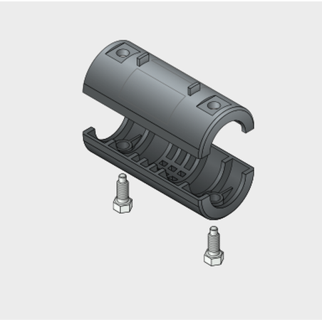 SIMU CENTRIS adapter mocowania do wału 42 mm