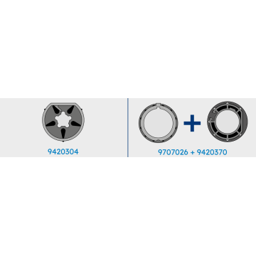 SIMU zestaw adaptacji Ø50 do rury okrągłej 102 x 2 mm