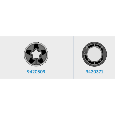 SIMU zestaw adaptacji Ø60 do rury okrągłej 101,6 x 3,6 mm