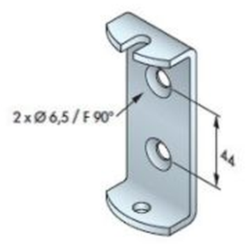 SIMU uchwyt T5 z rozstawem 44 mm