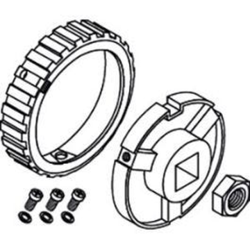 SIMU zestaw adaptacji Ø100 mm do rury Ø108 x 3,6 mm Ø80