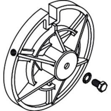 SIMU zestaw adaptacji Ø124 mm do rury Ø133 x 4 mm 350-450 Nm