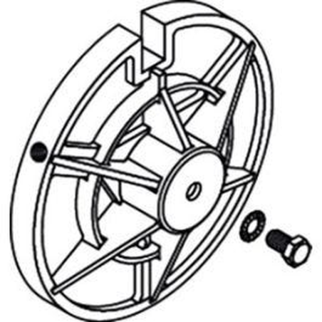 SIMU zestaw adaptacji Ø124 mm do rury Ø133 x 4 mm 350-450 Nm