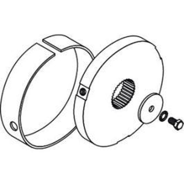 SIMU zestaw adaptacji Ø127 mm do rury Ø133 x 2,5 mm T9