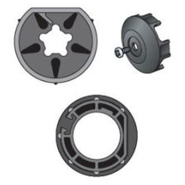 SIMU zestaw adaptacji Ø60 do rury 101,6 x 1,6 mm z ustaleniem zabieraka