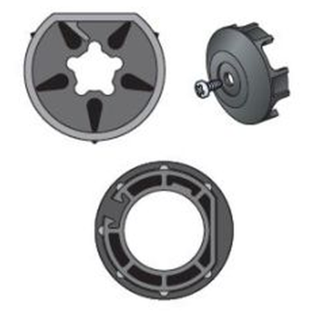 SIMU zestaw adaptacji Ø60 do rury 101,6 x 1,6 mm z ustaleniem zabieraka