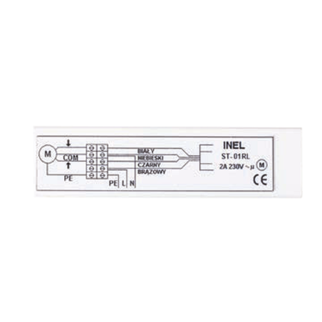 Inel ST-01RLZ - ilustracja obudowy rodziny ST-01RL