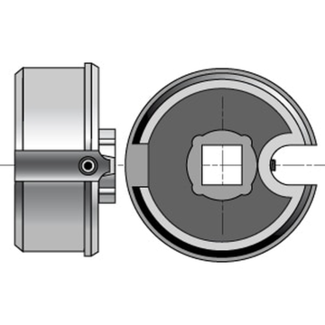 Somfy Obsadka 63 mm bez osi