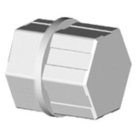 Somfy Długi adapter wałka kwadratowego 5 mm Concept 25