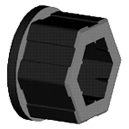 Somfy Krótki adapter wałka sześciokątnego 6 mm Concept 25