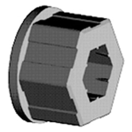 Somfy Krótki adapter wałka sześciokątnego 5 mm Concept 25