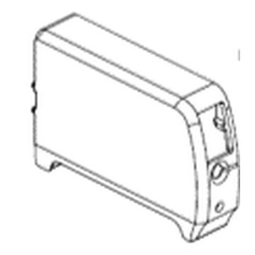 Somfy Lewa pokrywa Cord Lift 45