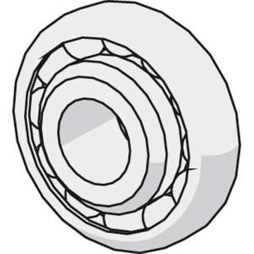 Somfy Łożysko kulkowe z otworem 15 mm